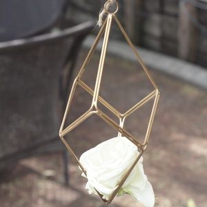 🌿 15 Hanging Prism Geometric Ornaments